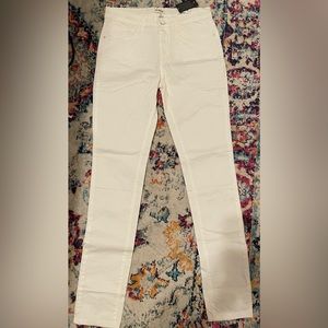 Kidpik girls’ white jeans